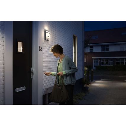 Philips 17395/93/P0 - LED Venkovní nástěnné svítidlo MYGARDEN PETRONIA IR LED/12W/230V