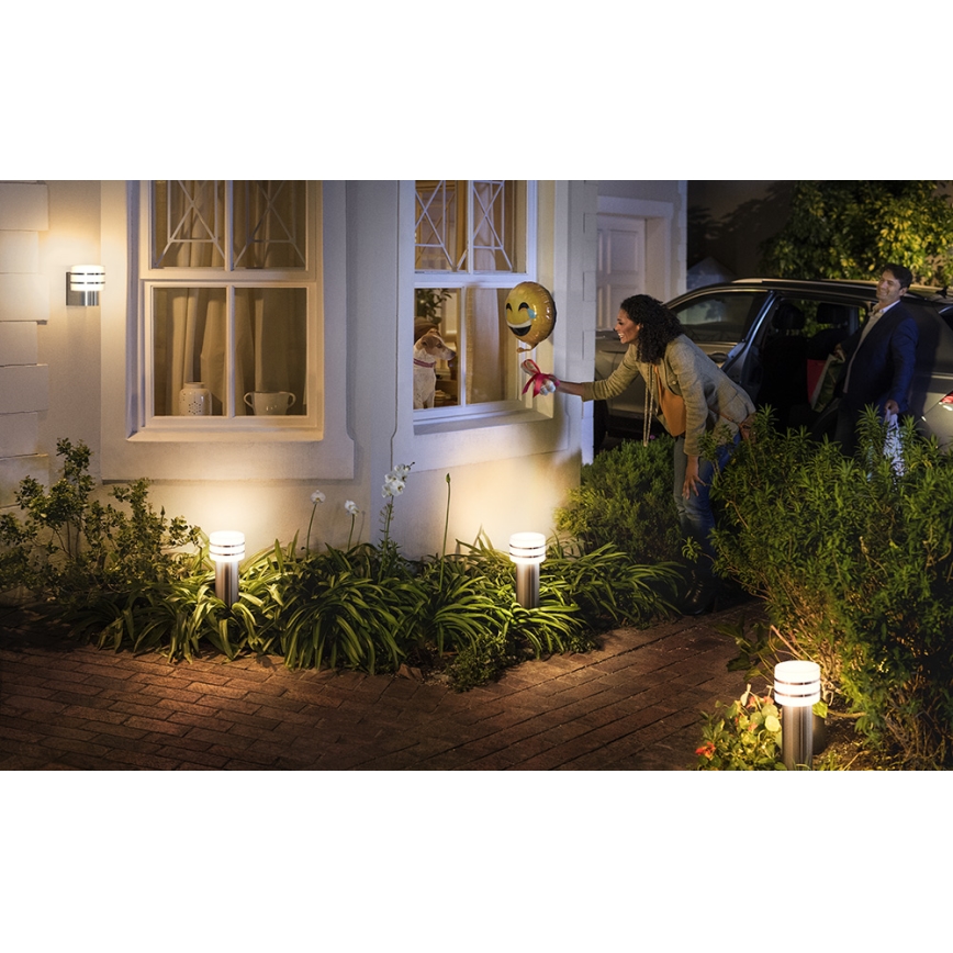 Philips 17405/47/P0 - LED Stmívatelná venkovní lampa HUE TUAR 1xE27/9,5W/230V