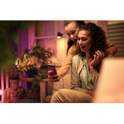 Philips 17428/30/P7 - LED RGB Stmívatelné venkovní bodové svítidlo HUE LILY LED-RGB/8W/230V IP65