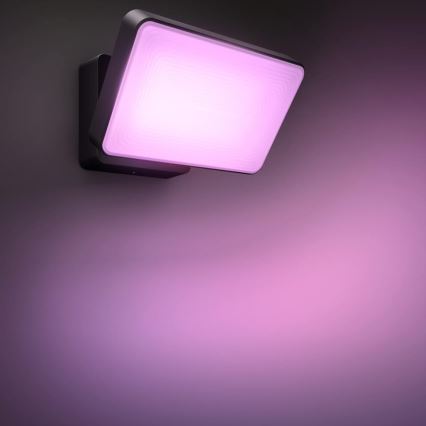 Philips - LED RGBW Stmívatelný venkovní reflektor Hue DISCOVER 2xLED/15W/230V 2000-6500K IP44