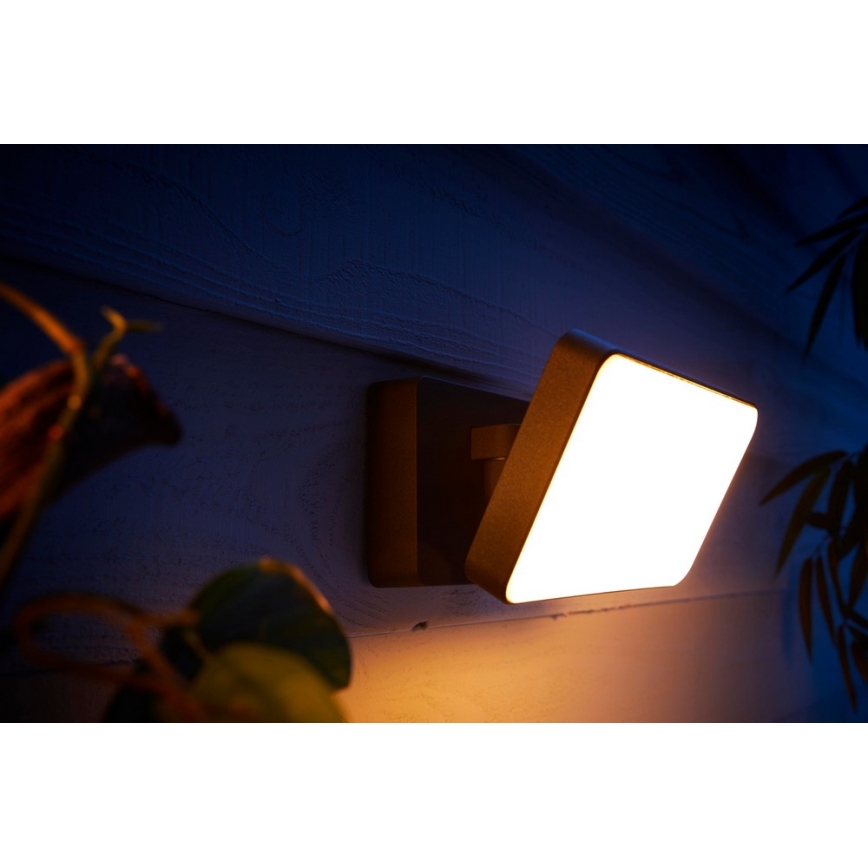 Philips 17435/30/P7 - LED RGB Venkovní reflektor HUE DISCOVER LED/15W/230V IP44