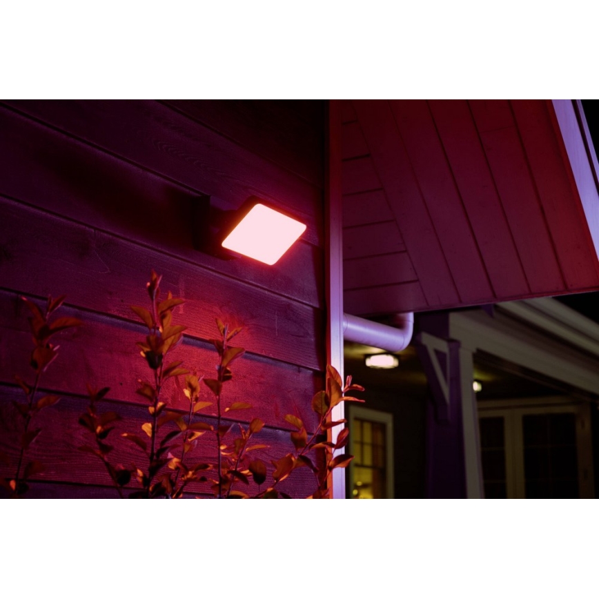 Philips 17435/30/P7 - LED RGB Venkovní reflektor HUE DISCOVER LED/15W/230V IP44