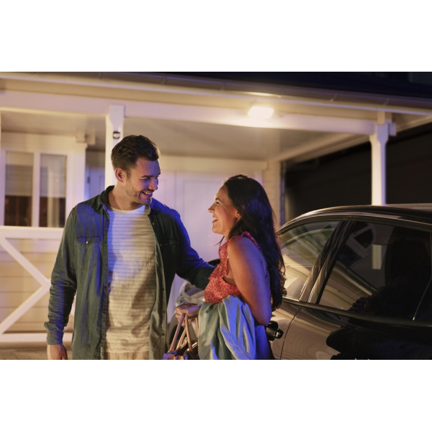 Philips 17436/30/P7 - LED Venkovní reflektor HUE WHITE AND COLOR AMBIANCE 2xLED/15W/230V IP44