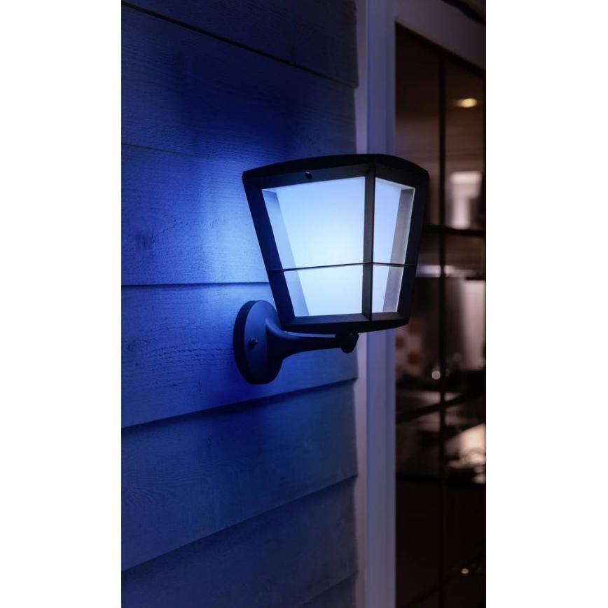 Philips 17439/30/P7 - LED RGB Venkovní nástěnné svítidlo HUE ECONIC LED/15W/230V IP44