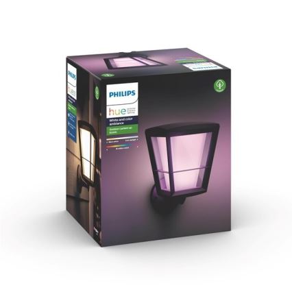 Philips 17439/30/P7 - LED RGB Venkovní nástěnné svítidlo HUE ECONIC LED/15W/230V IP44