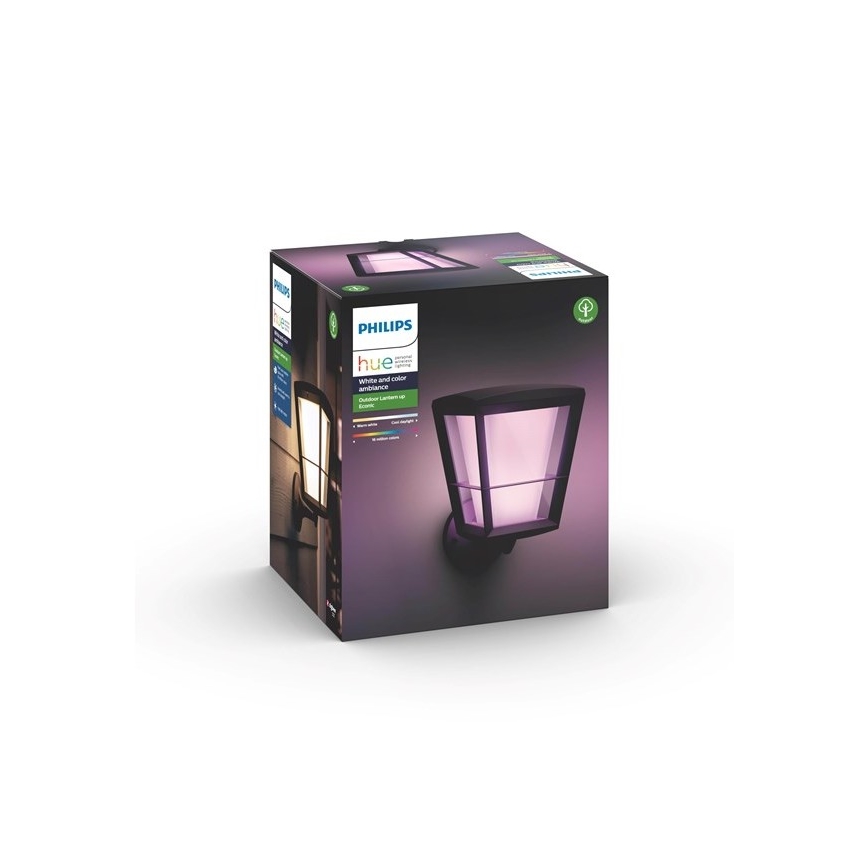 Philips 17439/30/P7 - LED RGB Venkovní nástěnné svítidlo HUE ECONIC LED/15W/230V IP44