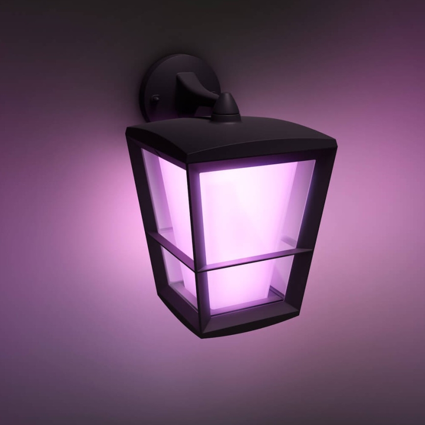 Philips 17440/30/P7 - LED RGB Venkovní nástěnné svítidlo HUE ECONIC LED/15W/230V IP44
