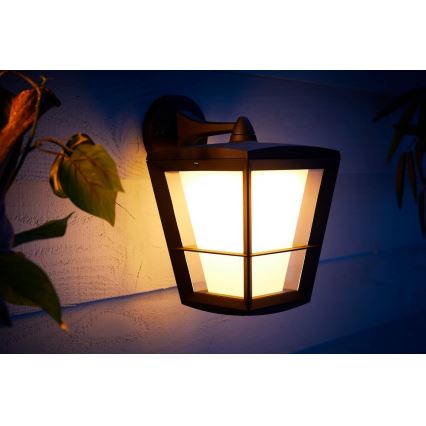 Philips 17440/30/P7 - LED RGB Venkovní nástěnné svítidlo HUE ECONIC LED/15W/230V IP44