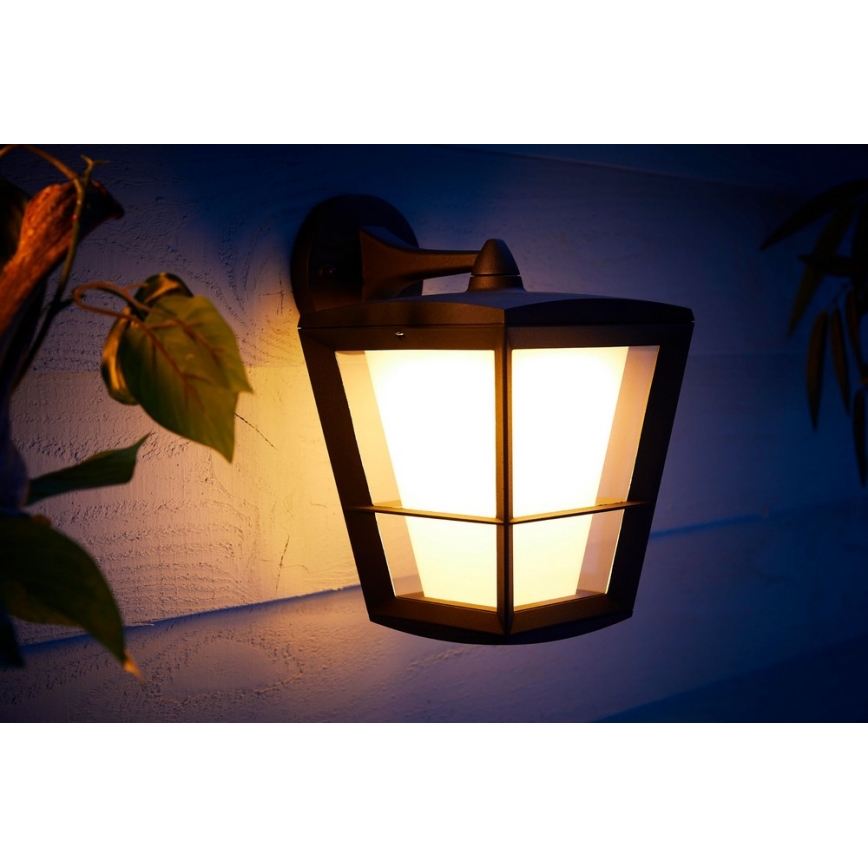 Philips 17440/30/P7 - LED RGB Venkovní nástěnné svítidlo HUE ECONIC LED/15W/230V IP44