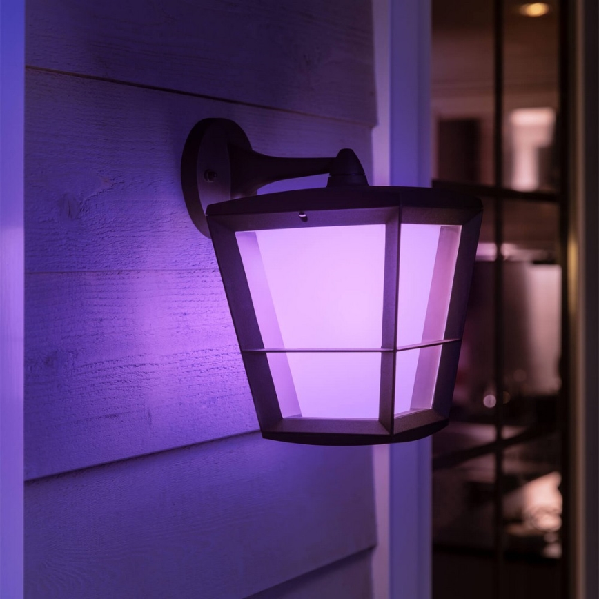 Philips 17440/30/P7 - LED RGB Venkovní nástěnné svítidlo HUE ECONIC LED/15W/230V IP44