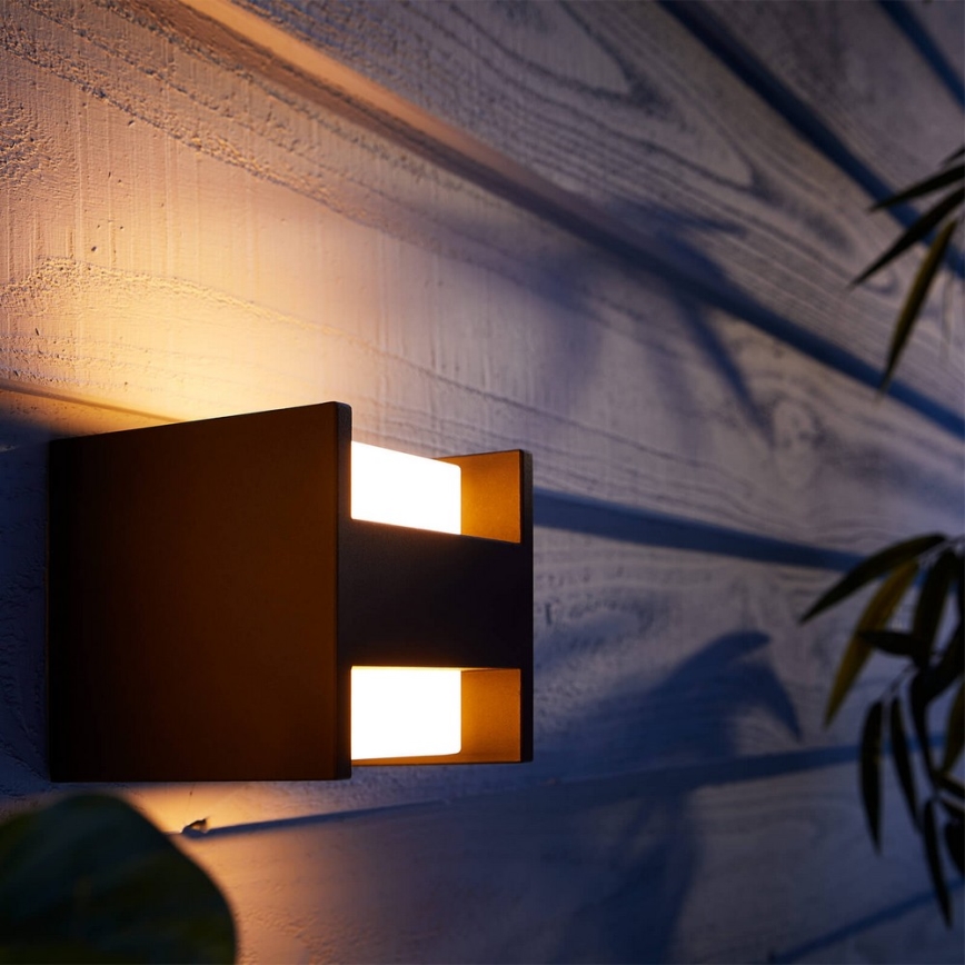 Philips 17444/30/P7 - LED Venkovní nástěnné svítidlo HUE WHITE FUZO LED/15W/230V IP44