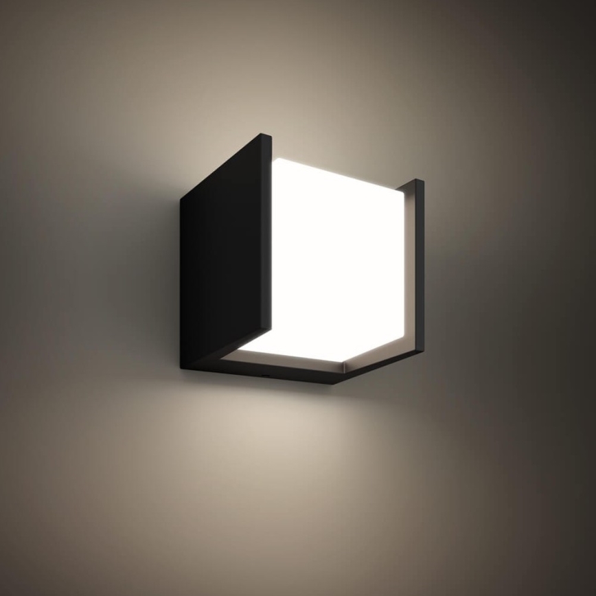 Philips 17445/30/P7 - LED Venkovní nástěnné svítidlo HUE WHITE FUZO LED/15W/230V IP44