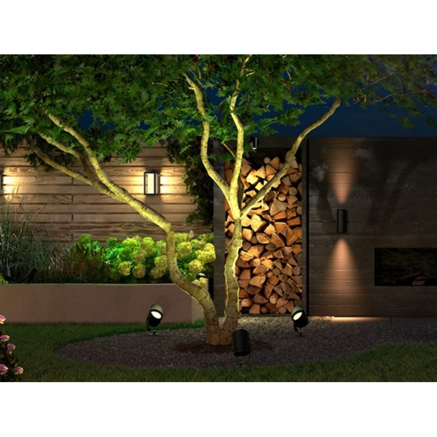 Philips - LED RGB Stmívatelná venkovní lampa Hue LILY LED/15W/230V IP65