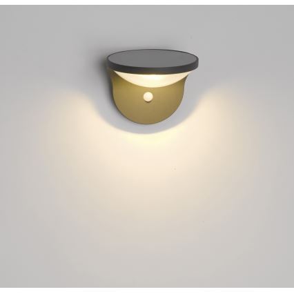 Philips 17808/93/16 - LED venkovní nástěnné solární světlo s čidlem MYGARDEN DUSK 1xLED/1W/3,7V