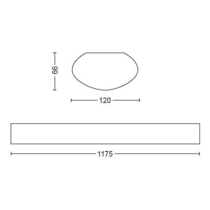 Philips 31247/31/P0 - LED Technické zářivkové svítidlo AQUALINE LED/50W/230V IP65