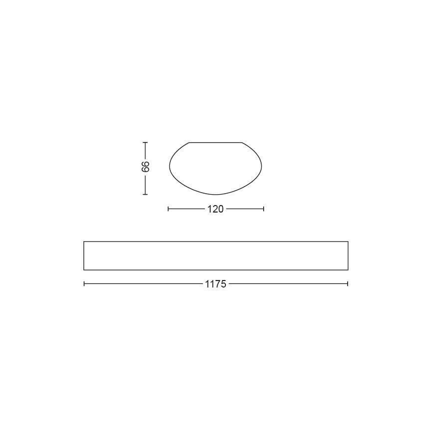 Philips 31247/31/P0 - LED Technické zářivkové svítidlo AQUALINE LED/50W/230V IP65