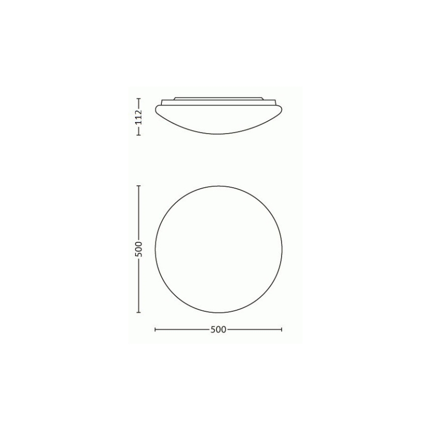 Philips 31803/31/EO - LED stropní svítidlo MYLIVING SUEDE 4xLED/9W/230V