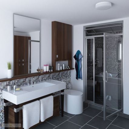 Philips 32053/31/16 - LED Stropní koupelnové svítidlo MYBATHROOM BAUME 3xLED/2,5W