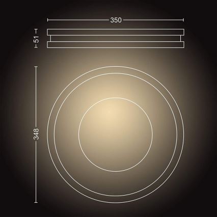 Philips - LED Stmívatelné svítidlo Hue BEING LED/27W/230V + DO