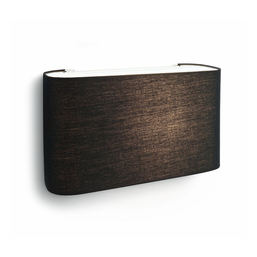Philips 33200/30/16 - Nástěnné svítidlo MYLIVING VELOUR 1xE27/23W/230V