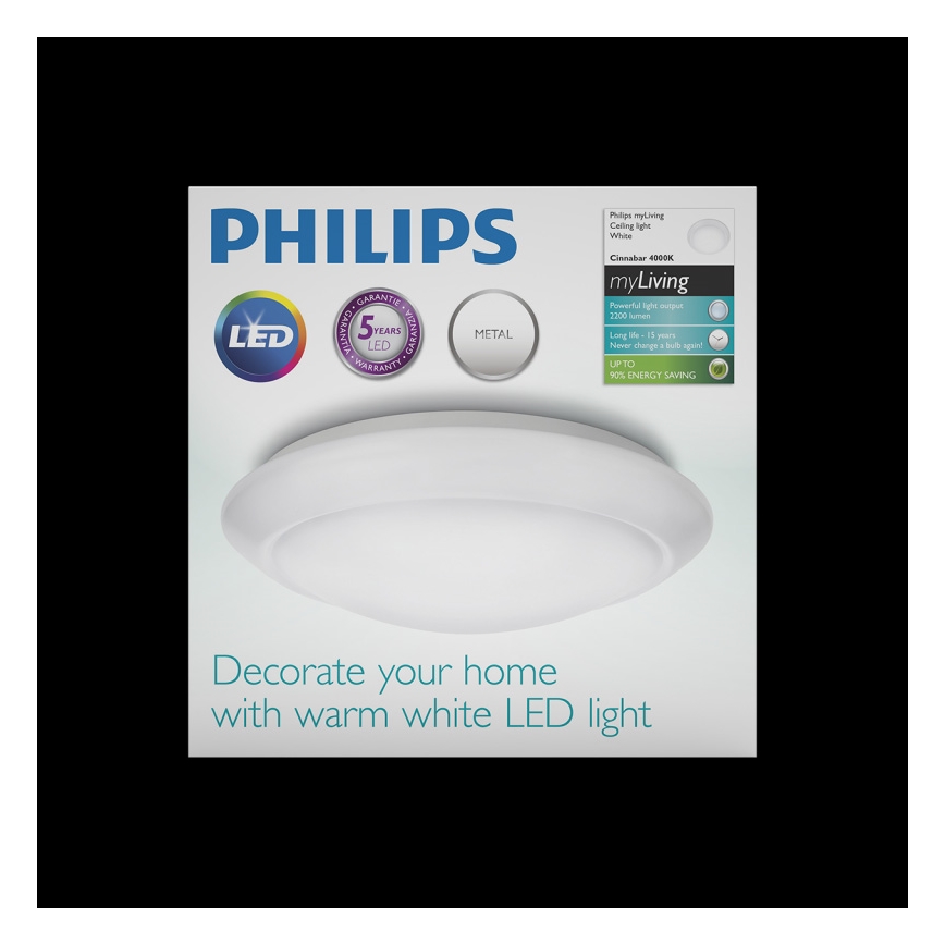 Philips - LED Stropní svítidlo LED/20W/230V 4000K