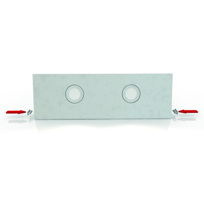 Philips 33452/17/16 - Podlinkové svítidlo FINESSE 2xG4/20W/230V/12V