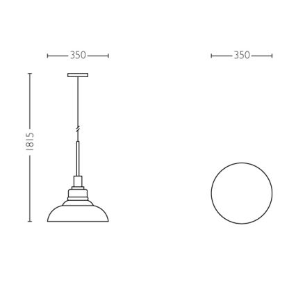 Philips 36158/60/PN - Lustr MYLIVING HASTINGS 1xE27/60W/230V