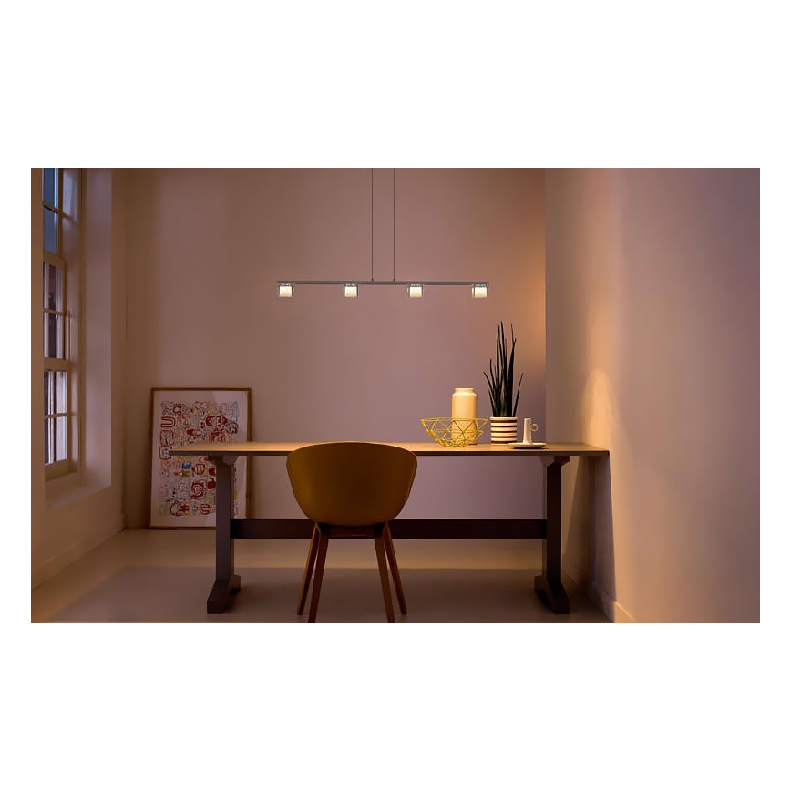 Philips 36762/17/16 - LED závěsné svítidlo MYLIVING TIBRIS 4xLED/4,5W/230V