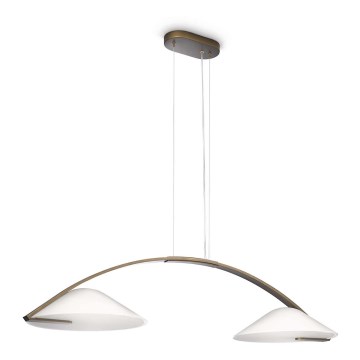 Philips 38011/06/16 - Závěsné svítidlo INSTYLE BOW 2xE27/20W/230V