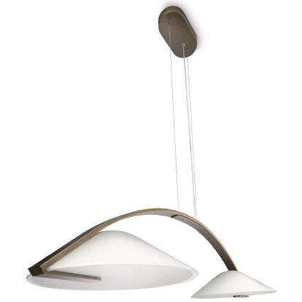 Philips 38011/06/16 - Závěsné svítidlo INSTYLE BOW 2xE27/20W/230V