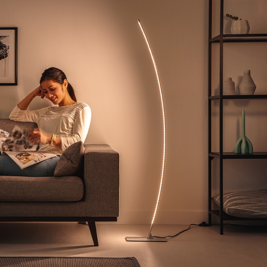 Philips 38922/17/P1 - LED Stojací lampa MYLIVING HEXAGON LED/22W/230V