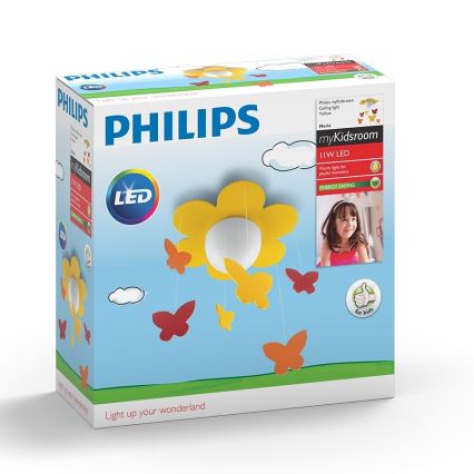 Philips 40096/34/P0 - Dětský lustr MYKIDSROOM MERIA 1xE27/11W/230V