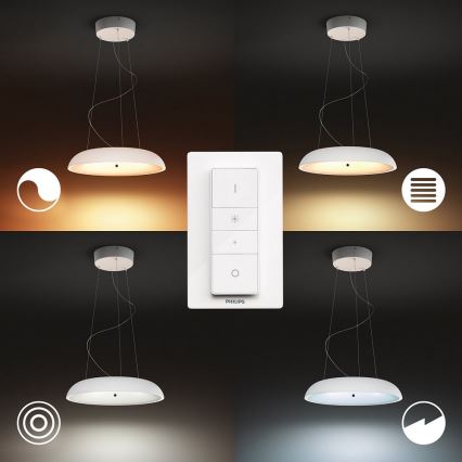 Philips - LED Stmívatelný lustr na lanku Hue AMAZE LED/39W/230V + DO