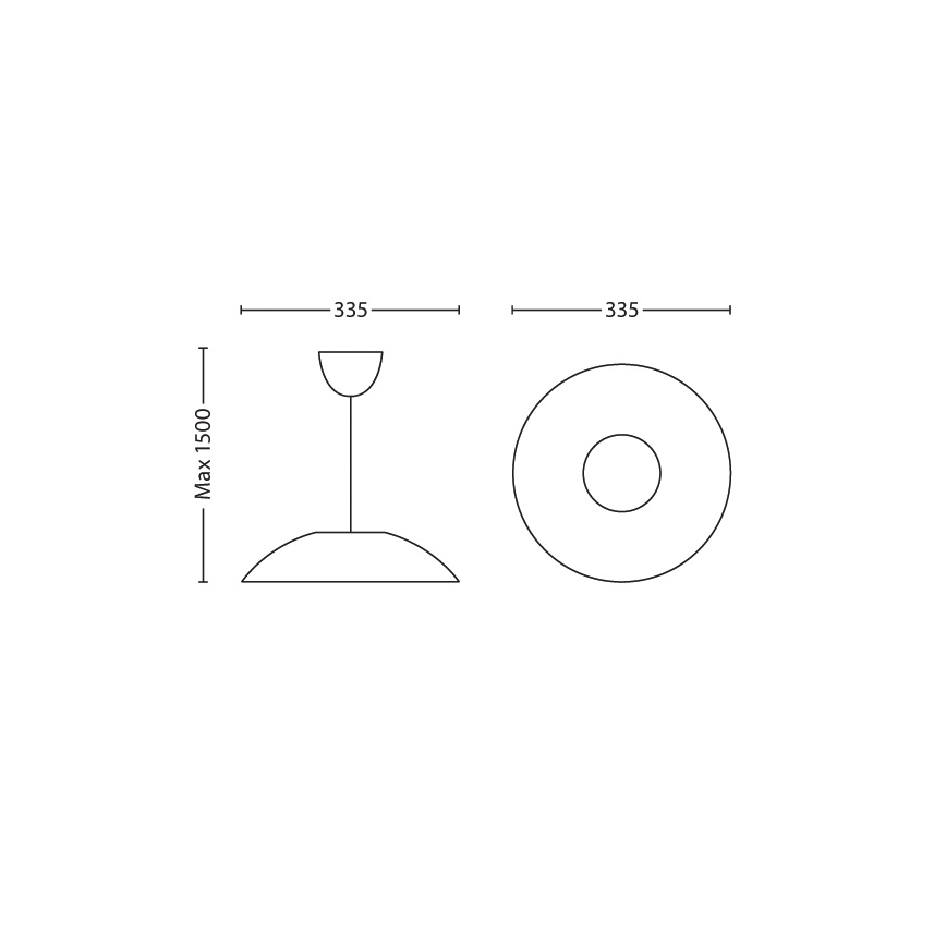Philips 40893/67/16 - LED lustr MYLIVING LARGO 1xLED/4,5W/230V