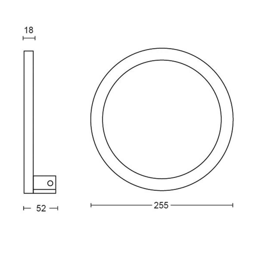 Philips 40901/30/P9 - LED Nástěnné svítidlo HUE SANA LED/20W/230V