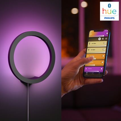 Philips 40901/30/P9 - LED Nástěnné svítidlo HUE SANA LED/20W/230V