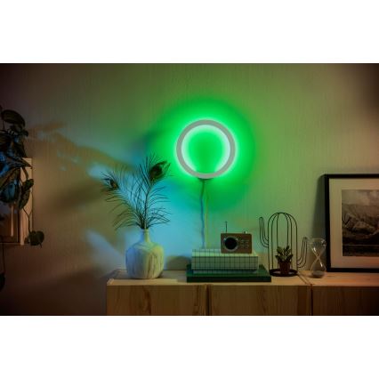 Philips - LED RGBW Stmívatelné nástěnné svítidlo Hue SANA White and Color Ambiance LED/20W/230V