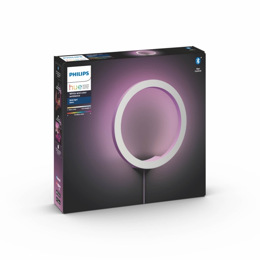 Philips 40901/31/P9 - LED Nástěnné svítidlo HUE SANA LED/20W/230V