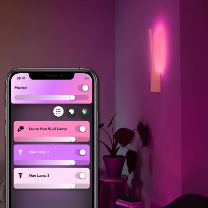 Philips 40902/31/P9 - LED Nástěnné svítidlo HUE LIANE 1xLED/12W/230V