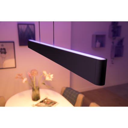 Philips -  LED RGBW Stmívatelný lustr na lanku Hue ENSIS White And Color Ambiance 2xLED/39W/230V