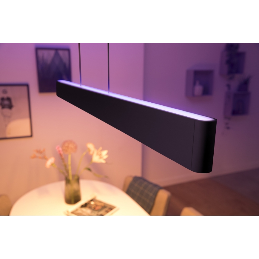Philips -  LED RGBW Stmívatelný lustr na lanku Hue ENSIS White And Color Ambiance 2xLED/39W/230V