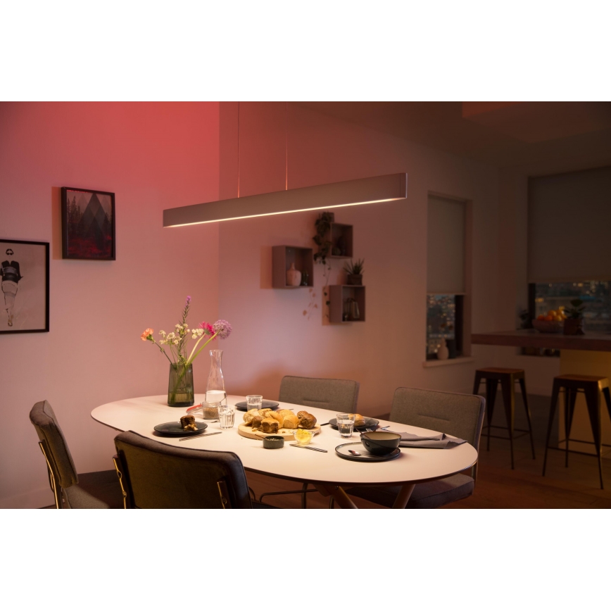 Philips 40903/31/P9 - LED Lustr na lanku HUE ENSIS 2xLED/39W/230V