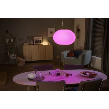 Philips - LED RGBW Stmívatelný lustr na lanku Hue FLOURISH LED/39W/230V