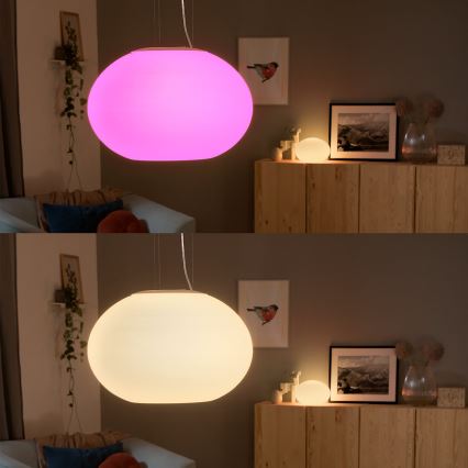 Philips - LED RGBW Stmívatelný lustr na lanku Hue FLOURISH LED/39W/230V