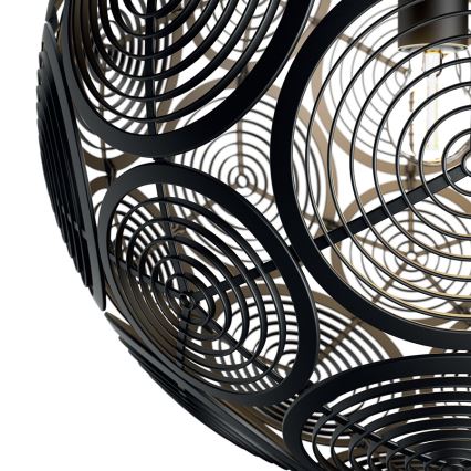 Philips 40913/30/PN - Závěsné svítidlo MYLIVING RING 1xE27/60W/230V
