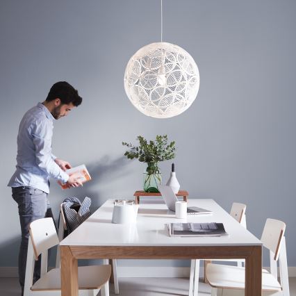Philips  - Stropní závěsné svítidlo MYLIVING RING E27/60W/230V