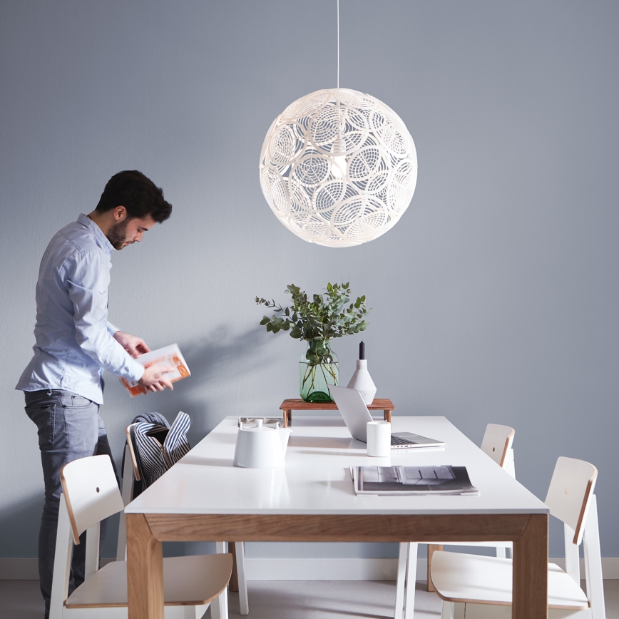 Philips  - Stropní závěsné svítidlo MYLIVING RING E27/60W/230V