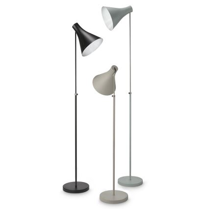Philips 42261/30/16 - Stojací lampa DRIN černá 1xE27/23W/230V
