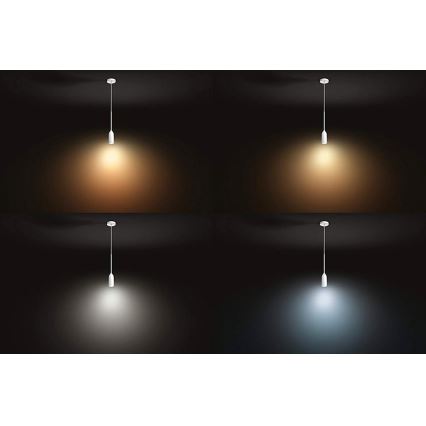 Philips 43007/31/P7 - LED Lustr na lanku HUE DEVOTE 1xE27/9,5W/230V