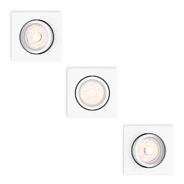 Philips 50403/31/PN - SADA 3x Podhledové svítidlo MYLIVING DONEGAL 3xGU10/5,5W/230V bílá Philips 50403/31/PN - SADA 3x Podhledové svítidlo MYLIVING DONEGAL 3xGU10/5,5W/230V bílá